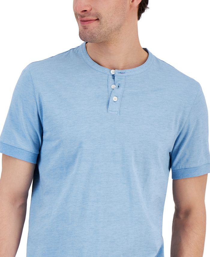 Alfani Men's Short-Sleeve Blurred Feeder Stripe T-Shirt, Created for ...