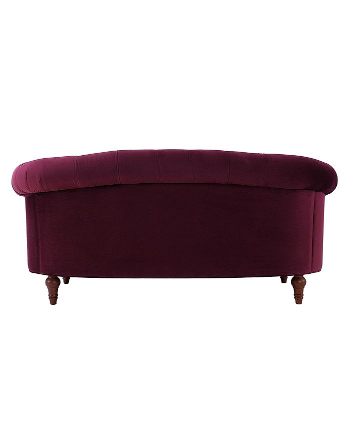 Jennifer Taylor Home La Rosa 69" Victorian Chesterfield Loveseat Macy's