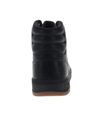 Men's Drive High Top Faux-Leather Lace-Up Sneakers