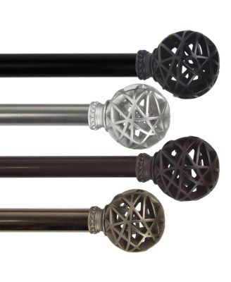 Leanette Adjustable 13 16 Curtain Rod Collection