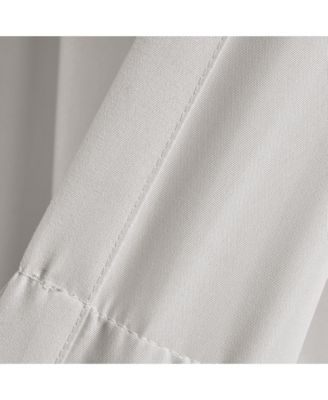 Lush Decor Tulle Skirt Solid Light Filtering Window Curtain Panels Pair Tan Curtains for Bedroom - Cute Curtains - Nursery Decor