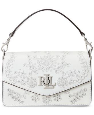 Lauren Ralph Lauren - Tayler Leather Eyelet Small Crossbody Bag