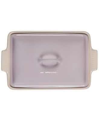Heritage Stoneware Covered Rectangular Baking Dish, 12" x 9"