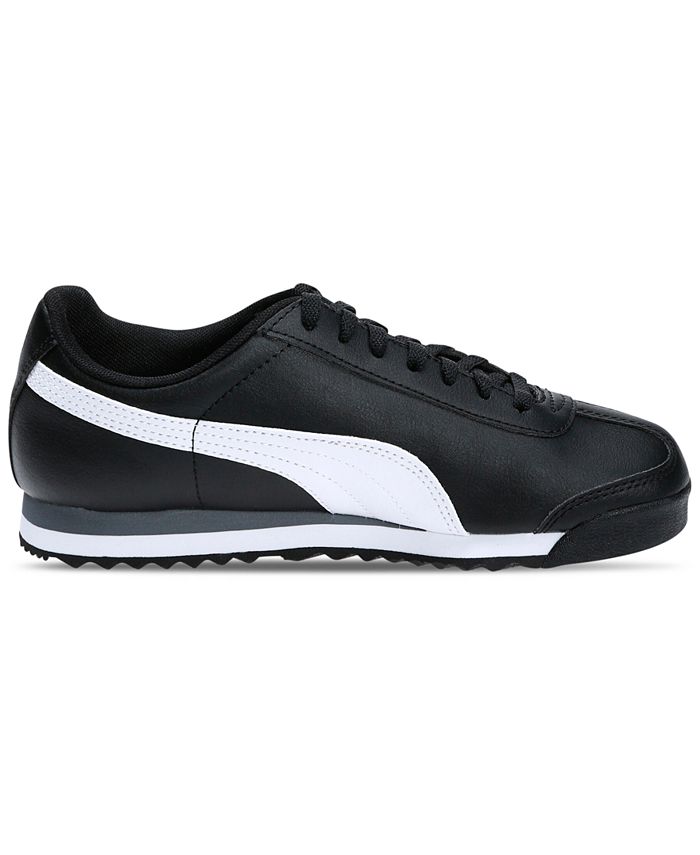 Puma Big Kids Roma Basic Casual Sneakers from Finish Line - Macy's