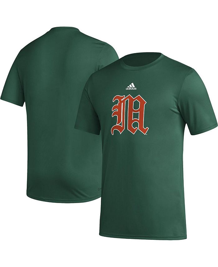 Nike Men'S Miami Hurricanes Baseball Legend Dri-Fit T-Shirt in Green for Men
