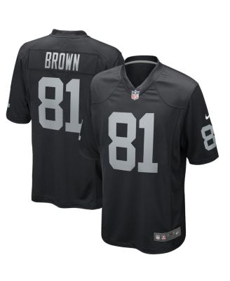 Nike Mens Oakland deals Raiders Brown Jersey