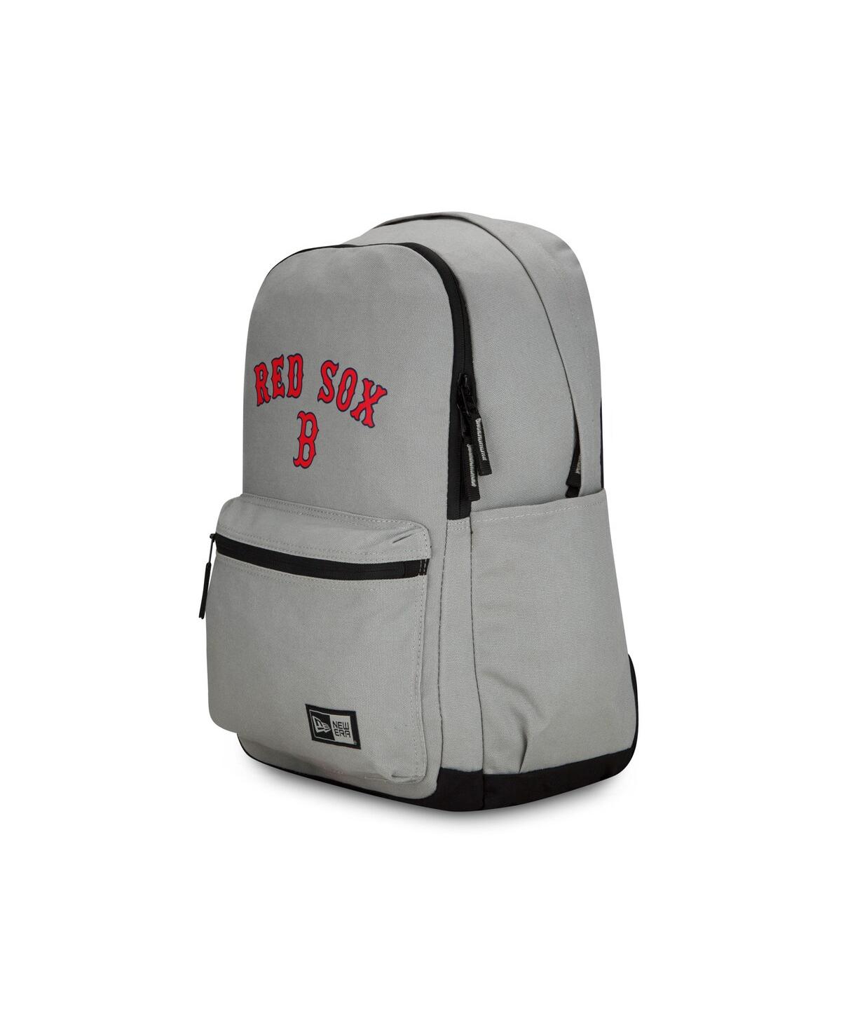 Shop New Era Men's And Women's  Boston Red Sox Throwback Backpack In Gray