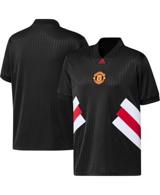 Men's Black Manchester United Football Icon Jersey
