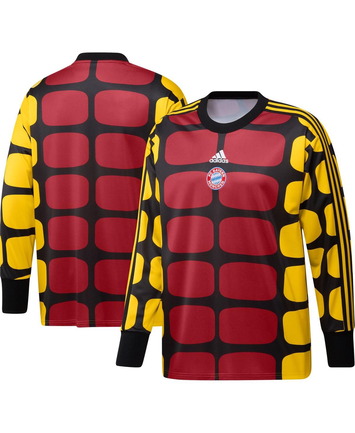 Men's adidasBayern Munich Authentic Football Icon Goalkeeper Jersey - Black