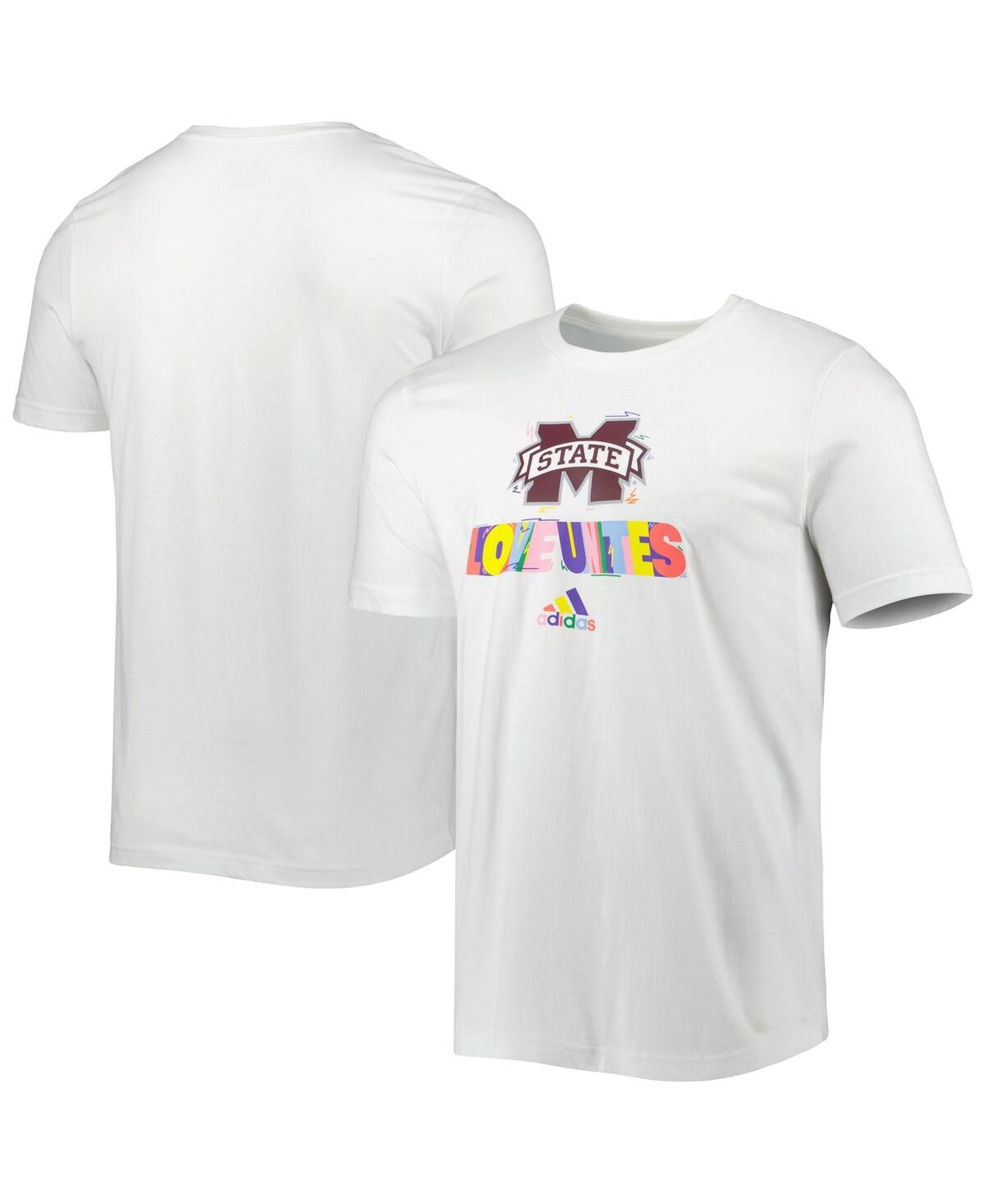 Men's adidasMississippi State Bulldogs Pride Fresh T-shirt - White