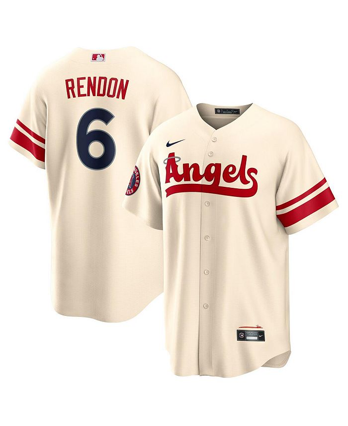 Men's Anthony Rendon Cream Los Angeles Angels City Connect Replica Player  Jersey