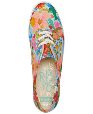 [ KEDS ]★CHAMPION RPC SICILY Keds Women's x Rifle Paper Co. Champion Sicily Canvas Casual