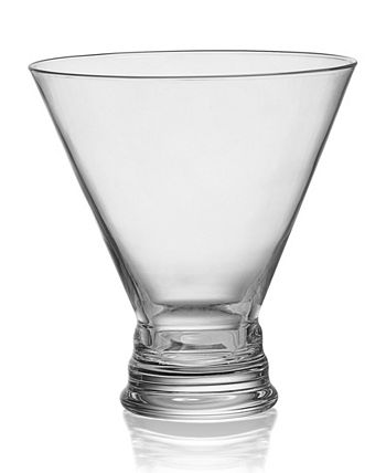 Craft Cocktail Set of 4 Stemless Martini Glasses – Mikasa