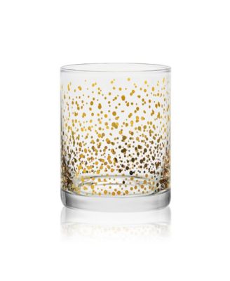 Party Double Old Fashion Glasses, Set of 4