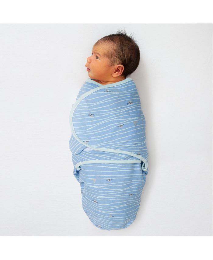 The Peanutshell Baby Girls Newborn Swaddles for Baby 3 Pack Set, Under