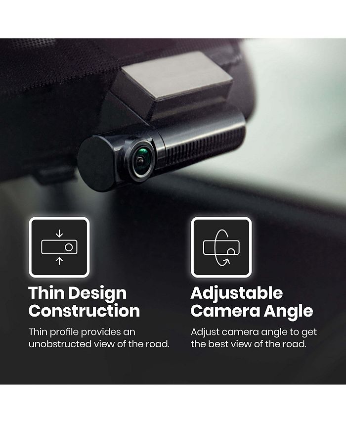 Sylvania Roadsight Stealth Dash Camera 140 Degree View, HD 1440p