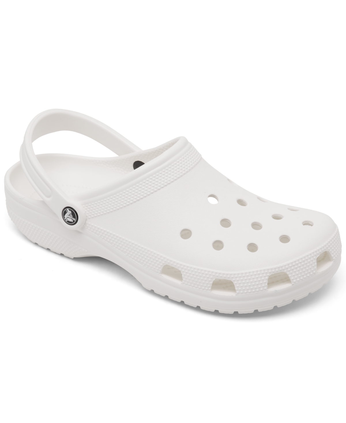 Crocs Men's And Women's Classic Clogs From Finish Line In White