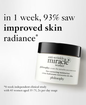 Anti-Wrinkle Miracle Worker+ Line-Correcting Moisturizer, 4-oz.