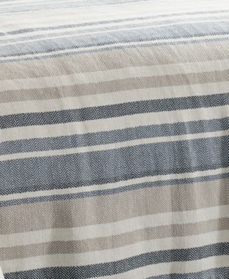 Herringbone Stripe Blanket, Twin