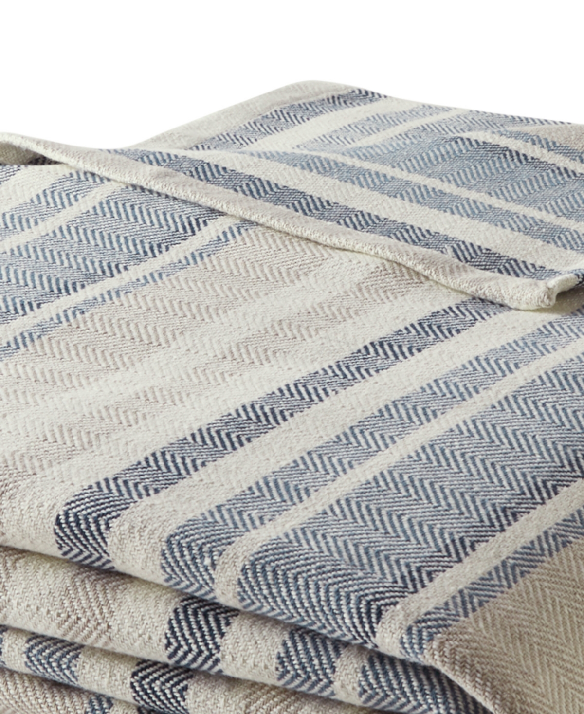 Eddie Bauer Herringbone Stripe Blanket