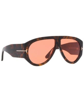 Men's Oversized Pilot Sunglasses, FT1044