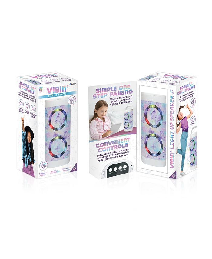 SimplyTech Portable Bluetooth Speaker with LED Light Up Macy's