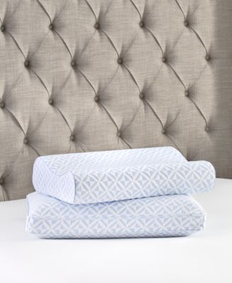 Cool Comfort Memory Foam Contour Pillow, King, Created for Macy's