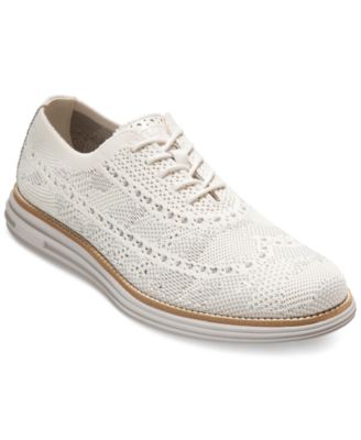 Cole Haan - Men's ØriginalGrand Remastered Lace-Up Stitchlite Longwing Oxford Dress Shoes