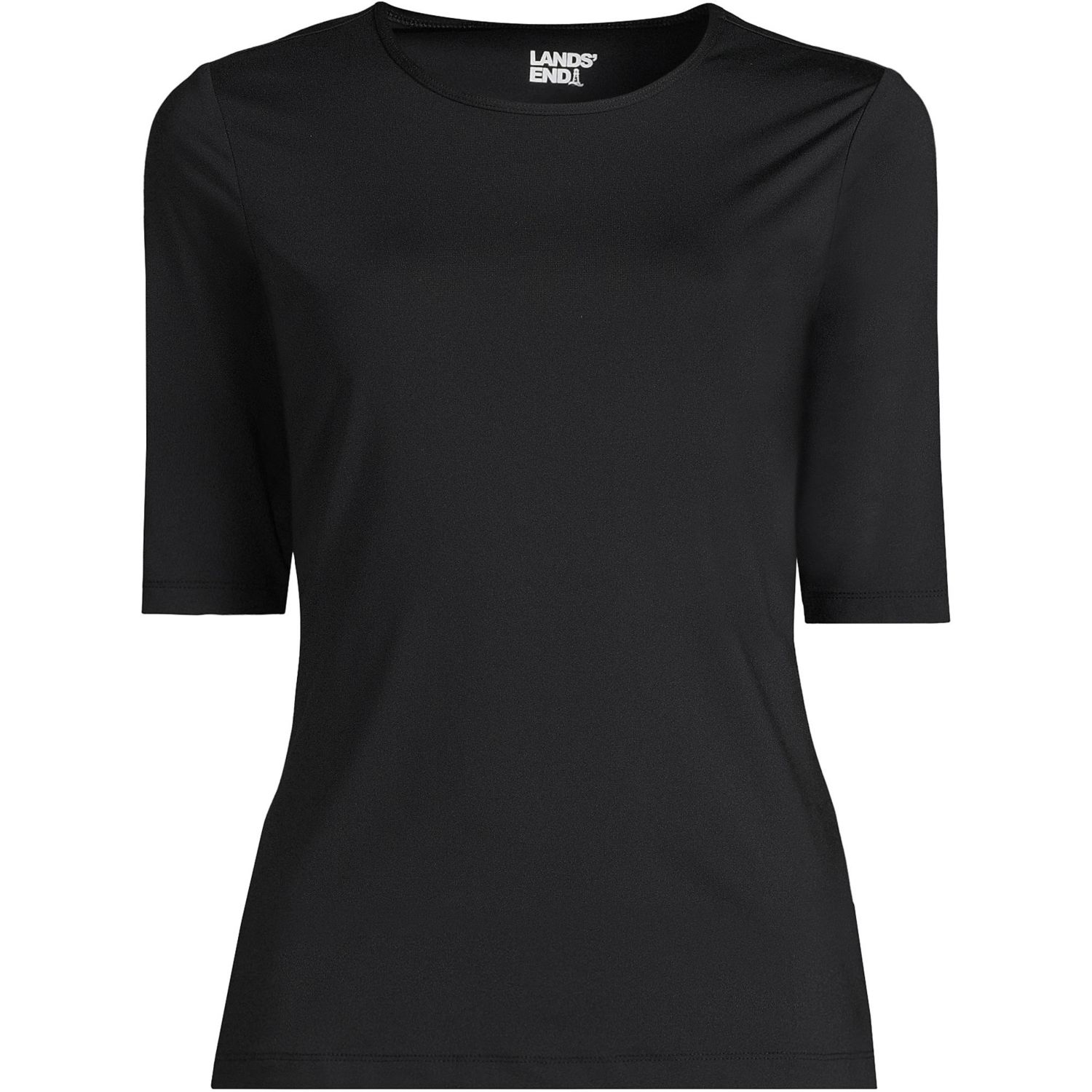 Women's Long Torso SunShade UPF 50 Elbow Sleeve Rash Guard Swim Tee