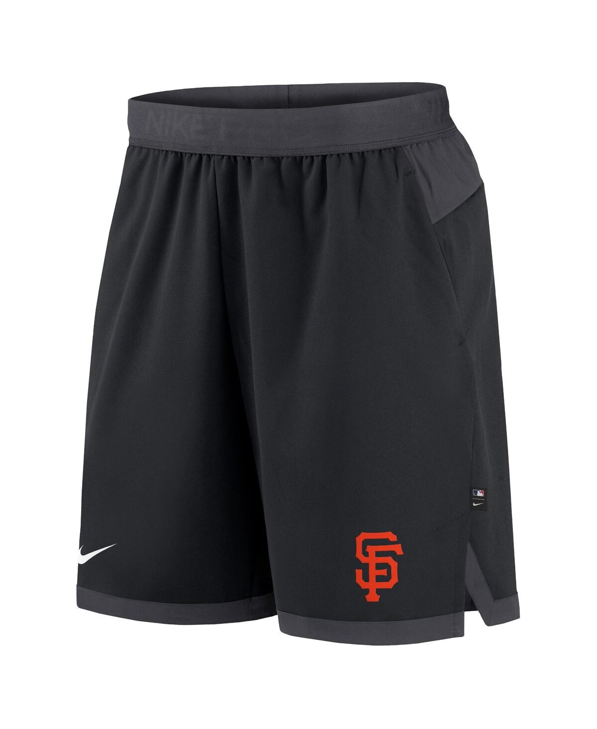 Men's NikeSan Francisco Giants Authentic Collection Flex Vent Performance Shorts - Black