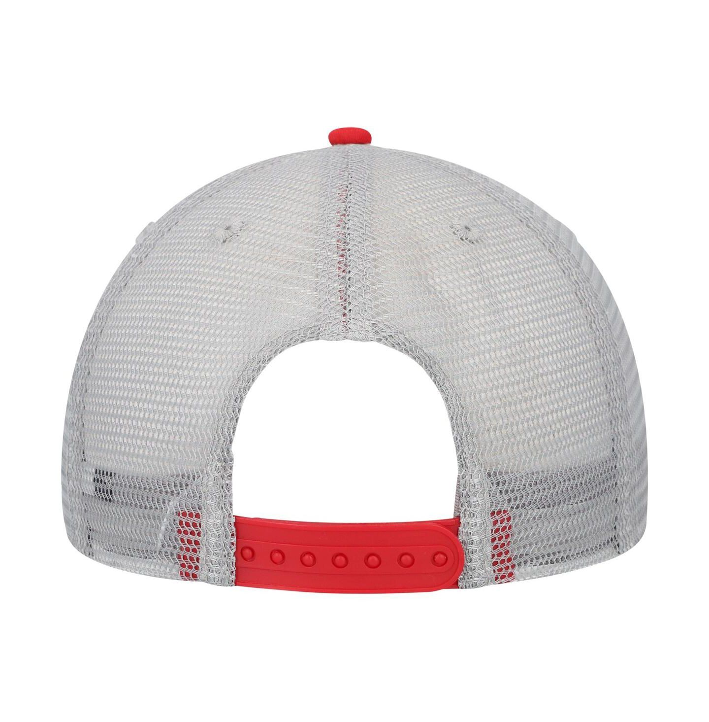 Мужская кепка Colosseum Red, Gray Houston Cougars Snapback Hat — фото 5