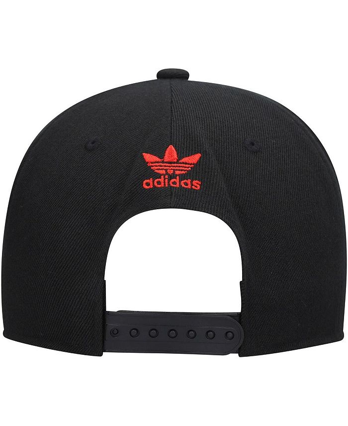 adidas Men's Black Trefoil Chain Snapback Hat Macy's