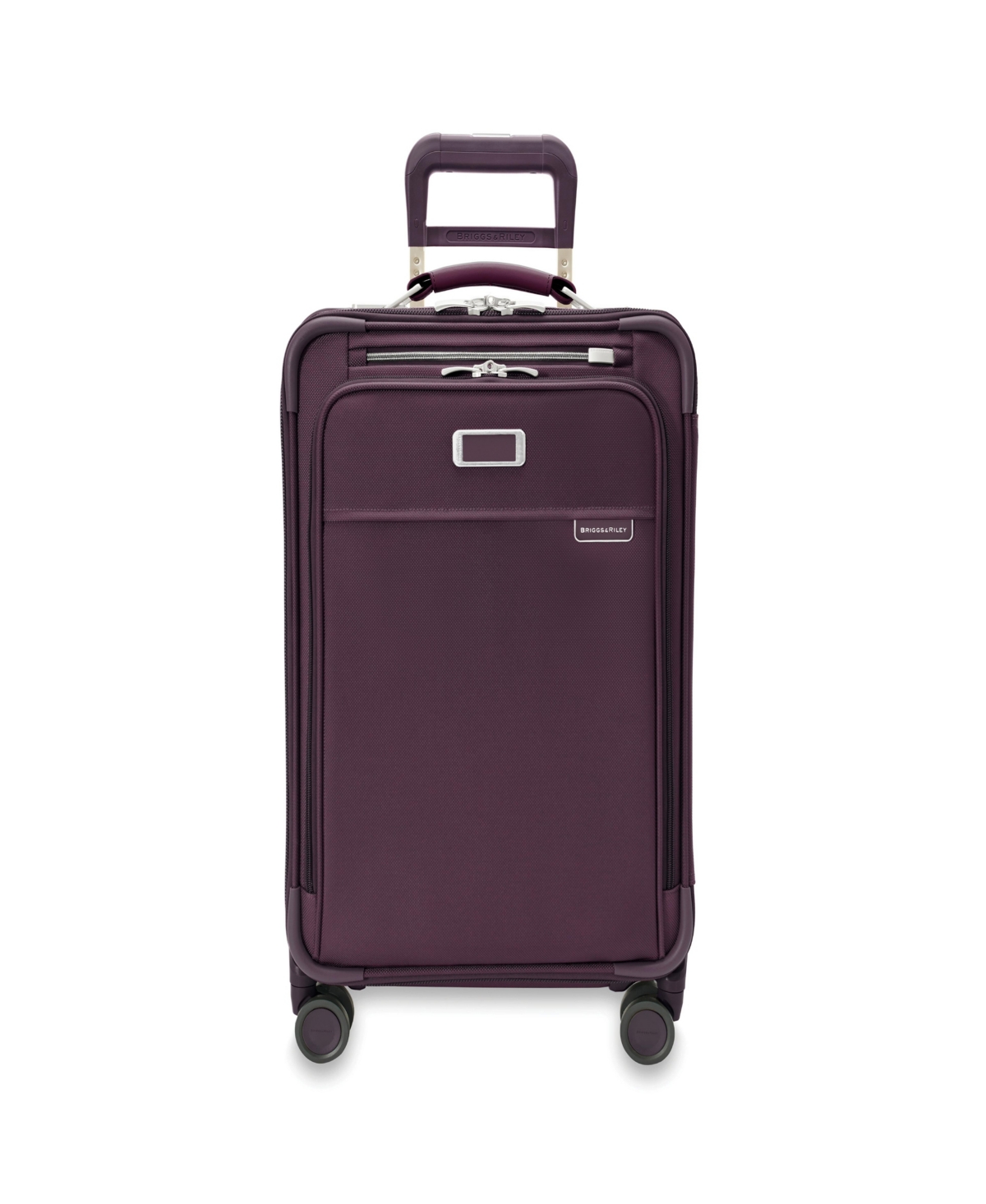 Briggs & Riley Baseline 22" Essential Carry-on Spinner In Plum