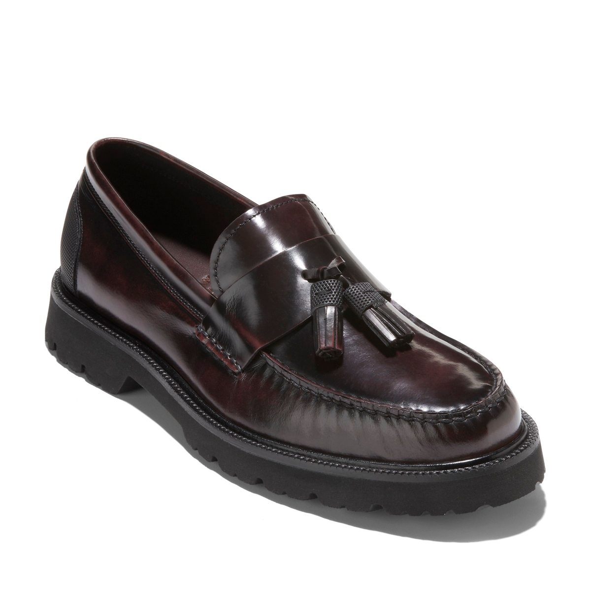 Cole Haan American Classics Penny Loafers Deep Burgundy/black In Deep Burgundy Brushoff/black