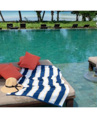 Oversized 600 GSM Ringspun Cotton Luxury Beach Towel, 35" x 70"