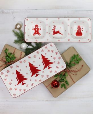 Winterfest Holiday 3-Part Divided Dish