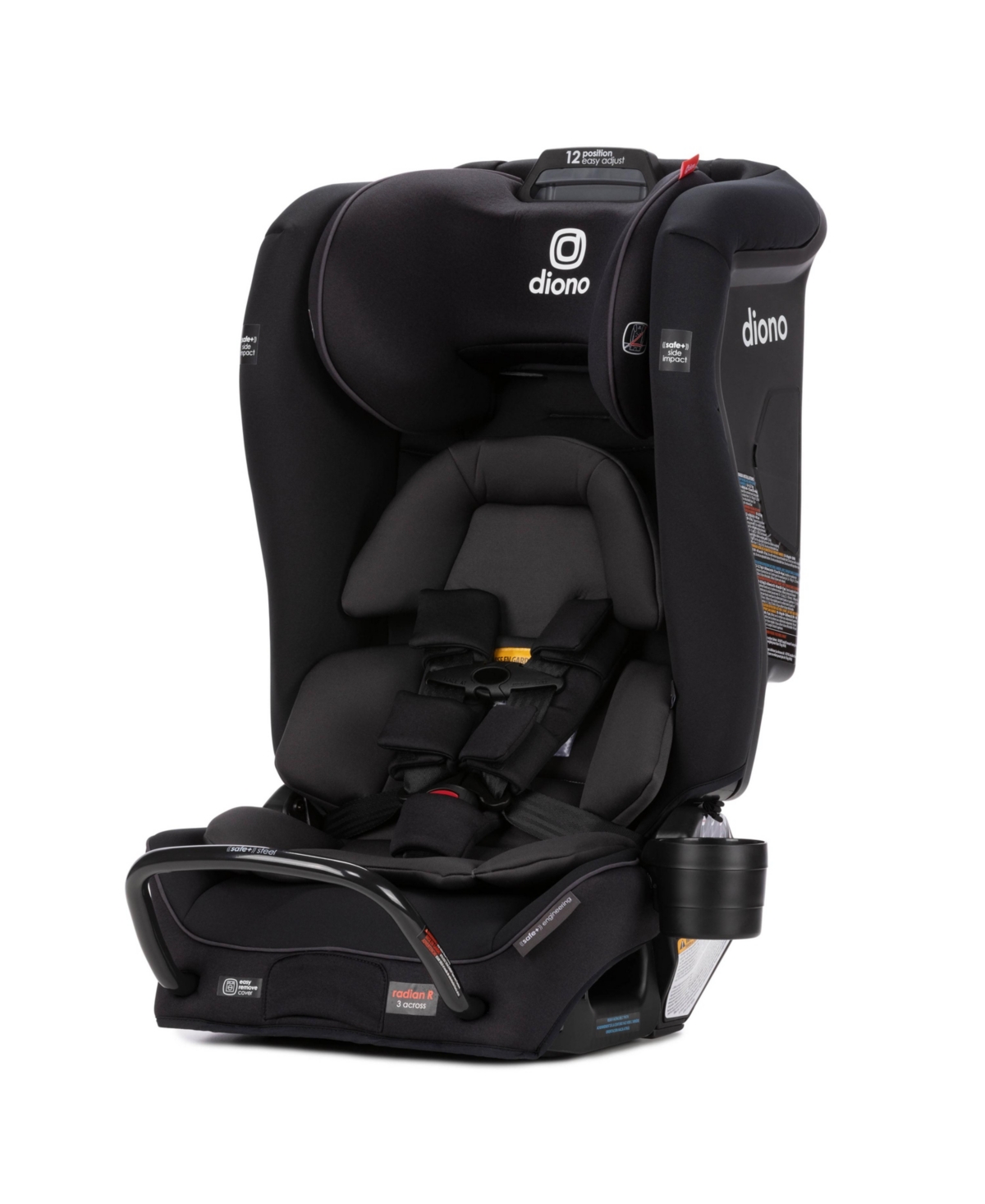 Diono Radian 3rxt Safe All-in-one Convertible Car Seat In Black