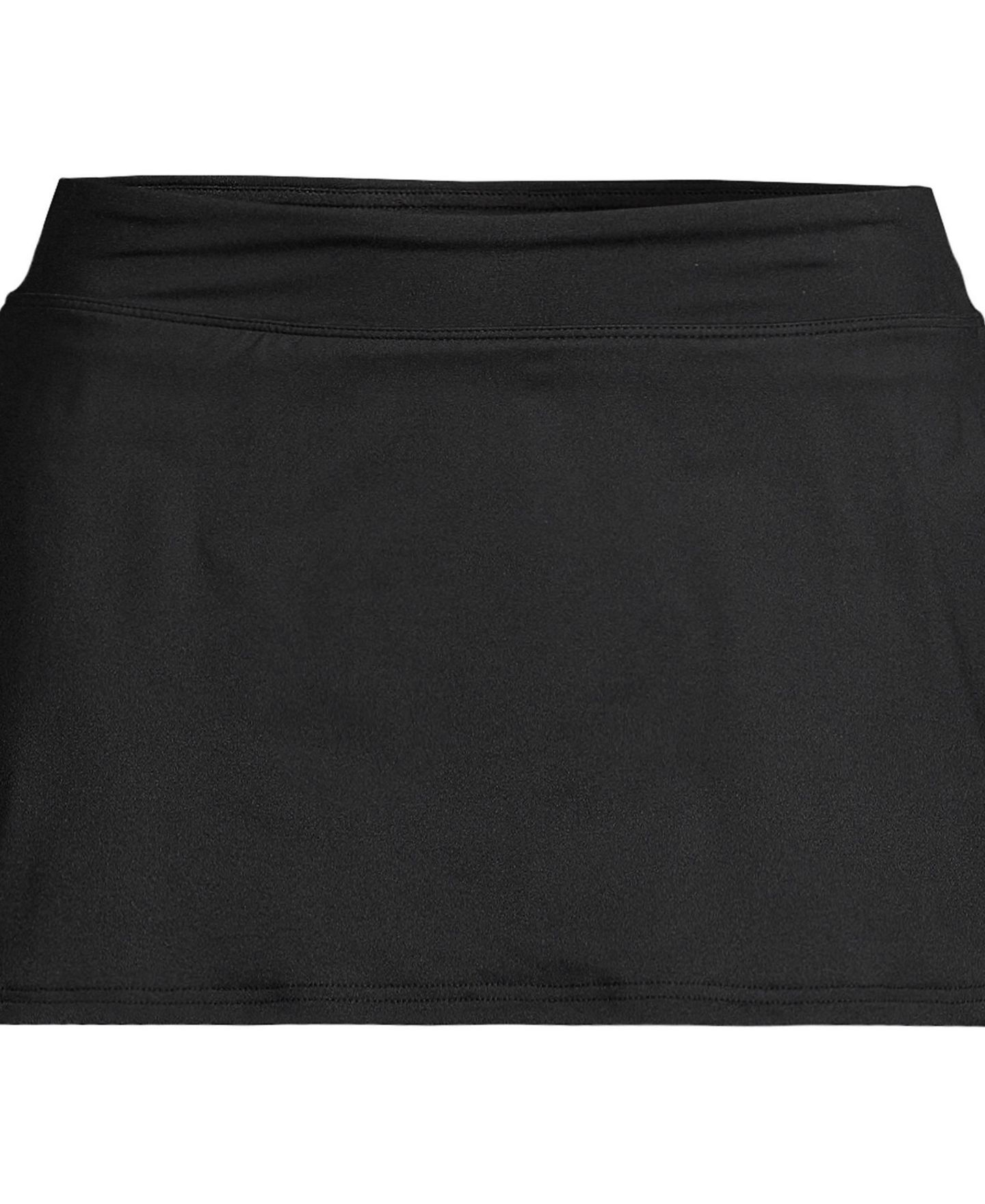 Женская юбка Lands' End Mini Swim Skirt, цвет: Чёрный — фото 29
