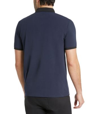 Кеннет Коул Kenneth Cole Мужская рубашка поло с однотонной планкой на пуговицах 11790₽