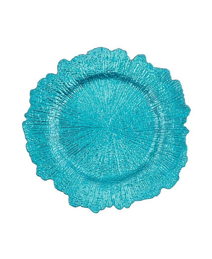 American Atelier Reef Set Of 4 Charger Macy's