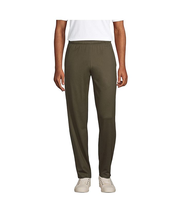 Lands' End Men's Jersey Knit Sweatpants & Reviews Men Macy's