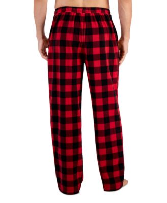 Men's Fleece Pajama Pants, Created for Macy's