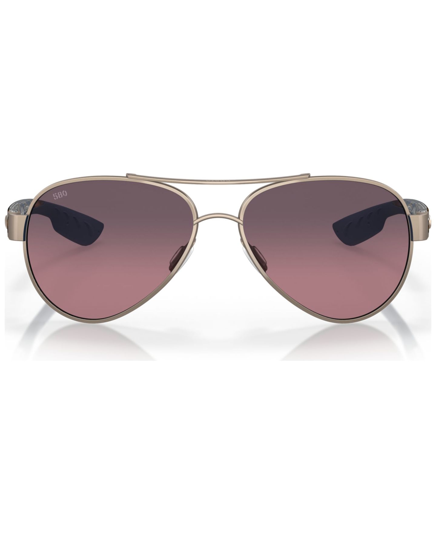 Женские солнцезащитные очки Costa Del Mar Polarized Sunglasses, Loreto, цвет: Золотой жемчужный — фото 2