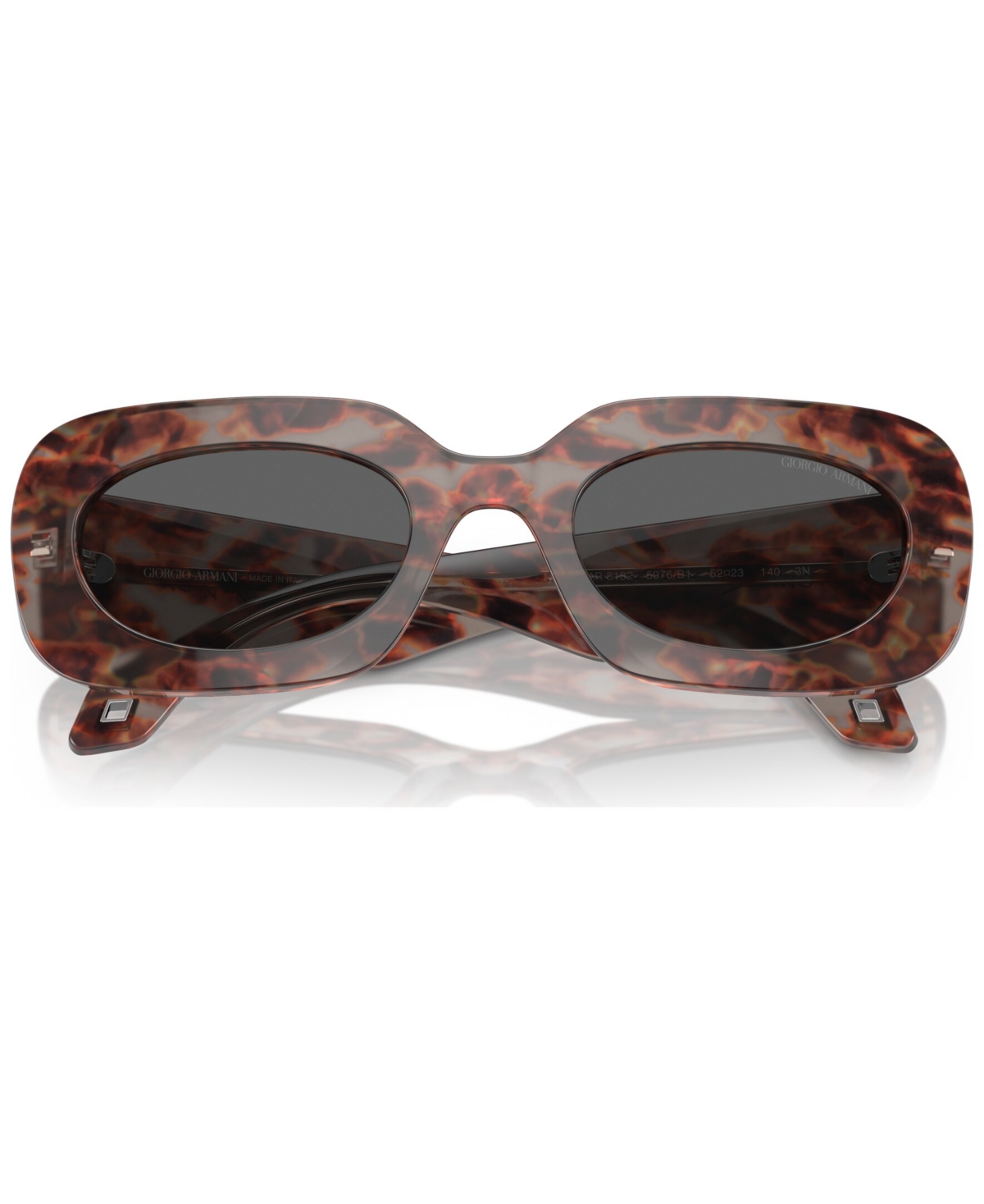 Shop Giorgio Armani Women's Sunglasses, Ar8182 In Gray Havana