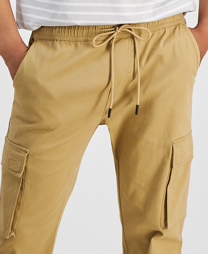 And Now This Men's RegularFit Twill Drawstring Cargo Pants, Created for Macy's Macy's