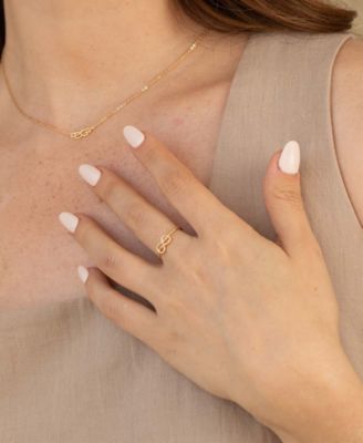 14K Gold-Plated Crew Ring