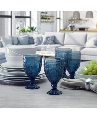 Trestle 12-oz Goblet Glasses 4-Piece Set