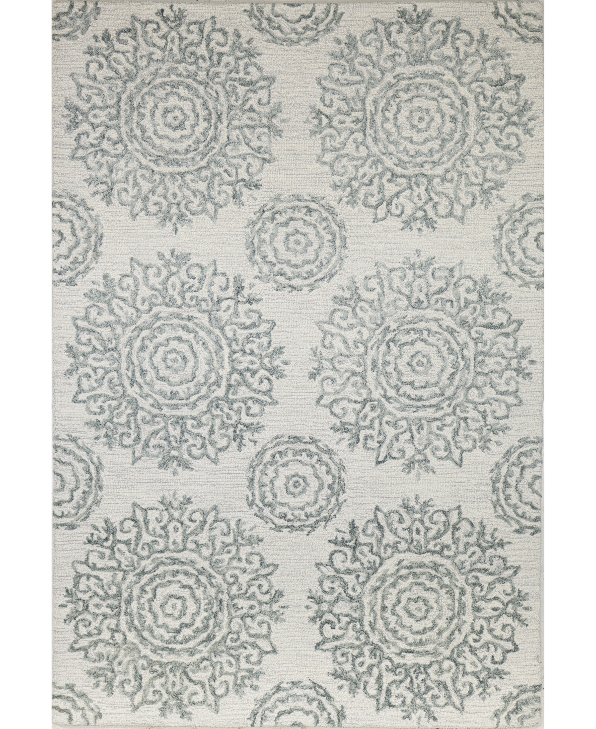 Bb Rugs Loop LOP175 8'6in x 11'6in Area Rug - Ivory