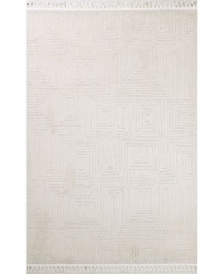 Bb Rugs Wainscott Wst205 Area Rug In Ivory