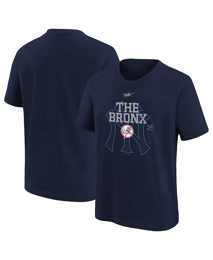 Nike Big Boys and Girls Navy New York Yankees Authentic Collection Early  Work Tri-Blend T-shirt - Macy's